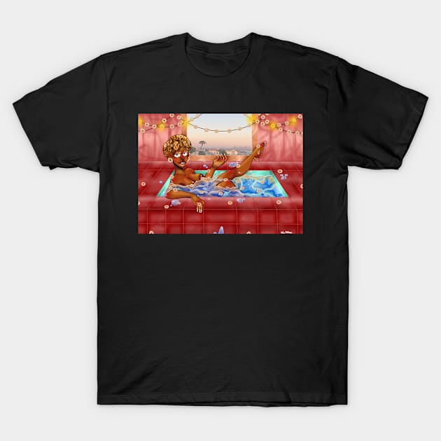 hands off my bathtub cheerios T-Shirt by Artadorkable's Magic Shop